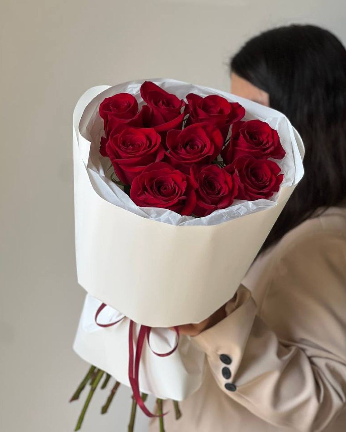 Купить красные розы в Новосибирске